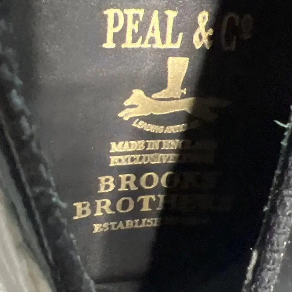Pearl & Co By Brooks Brothers Black Patent Leather Bow Dress Pumps Size 10.5 D
